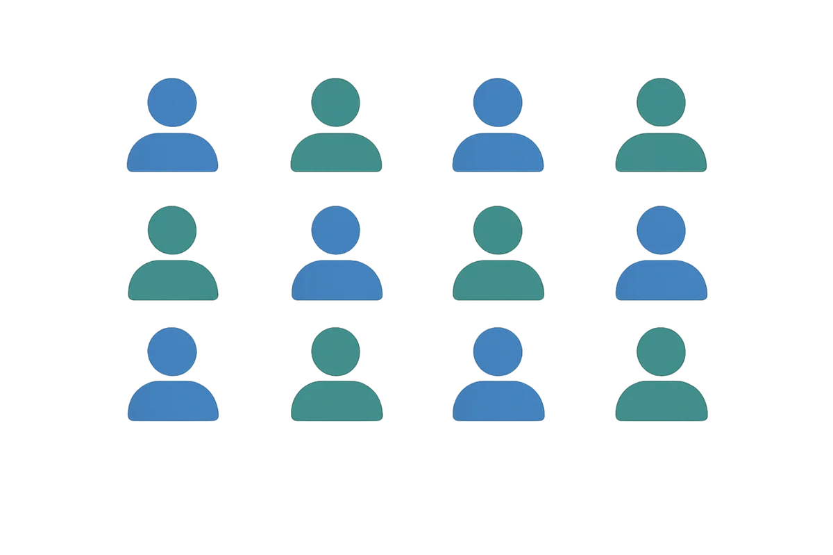 Participants competing in a sports pool